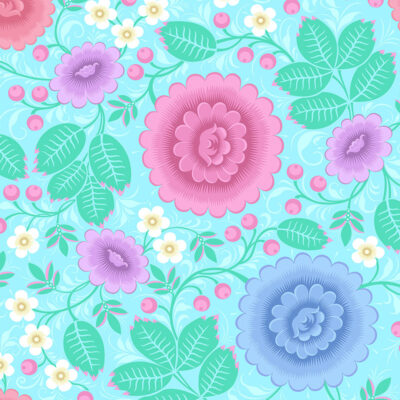 Floral Wallpaper Sample
